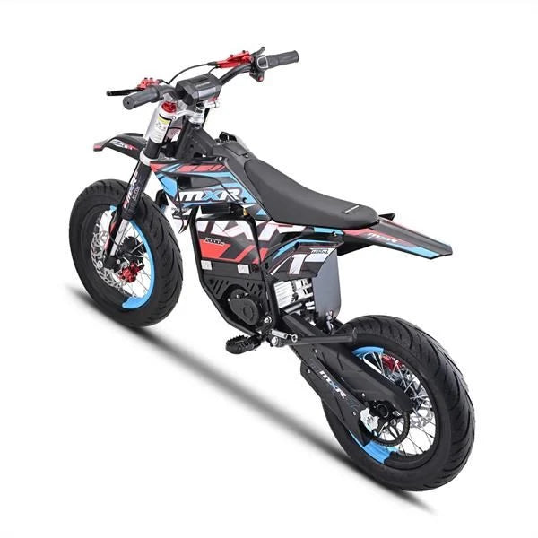 FunBikes MXR 2000w 60v Li 12/12 69cm Blue Supermoto Electric Dirt Bike