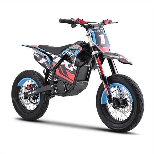 FunBikes MXR 2000w 60v Li 12/12 69cm Blue Supermoto Electric Dirt Bike