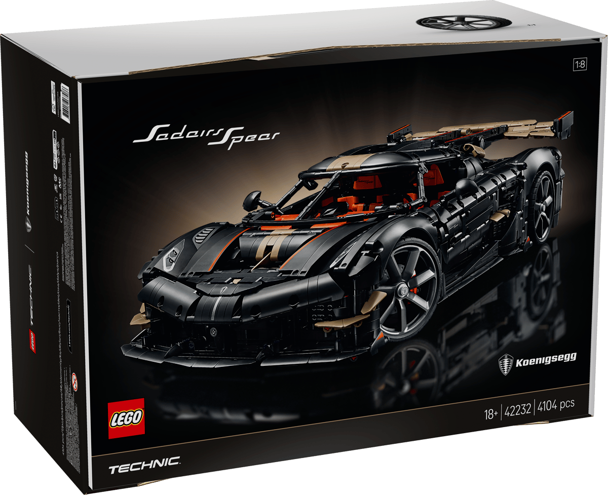 LEGO Technic 42232 Koenigsegg Sadair's Spear Megacar