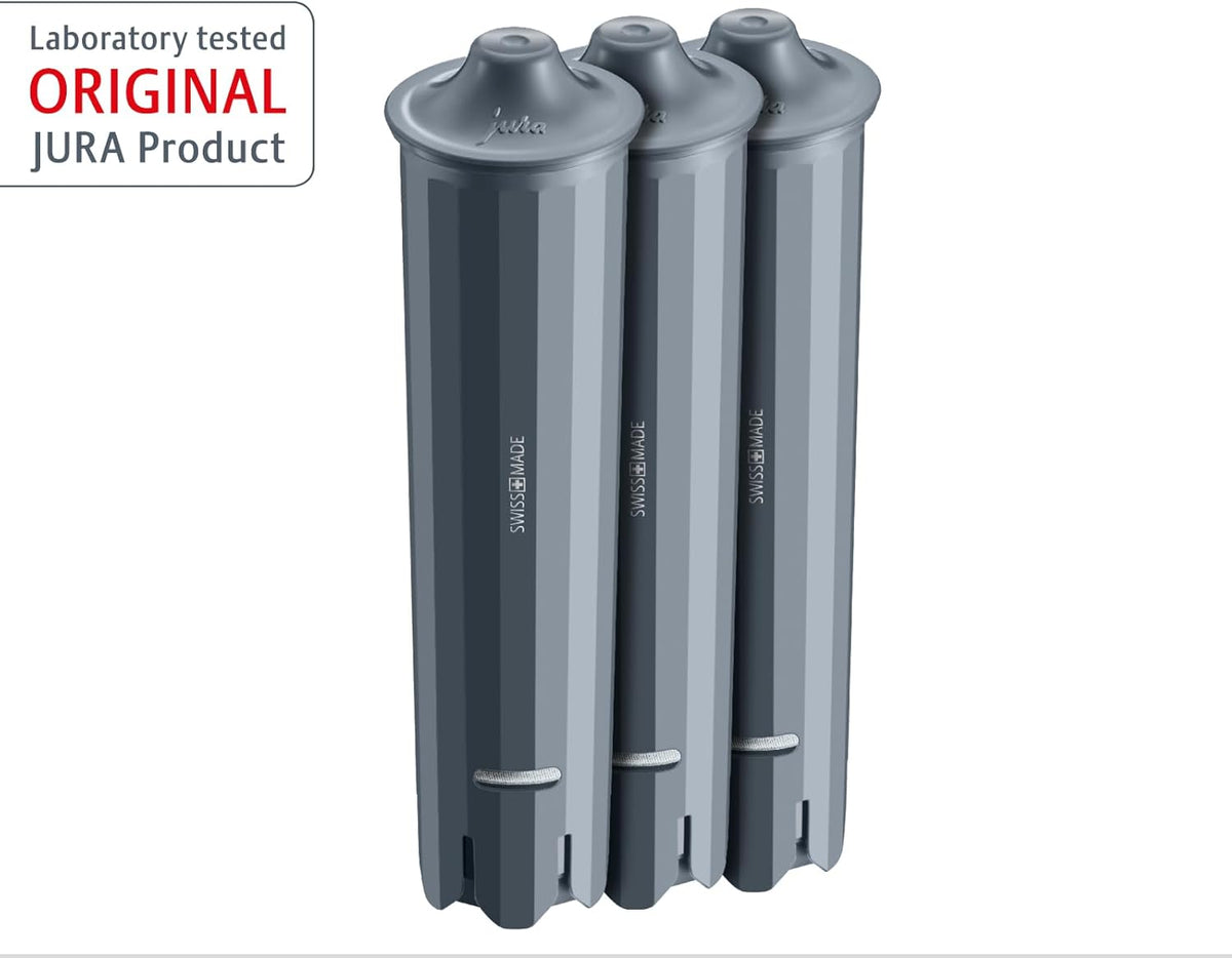 JURA 24233 Claris Smart+ Filter Cartridge Set of 3, Gray