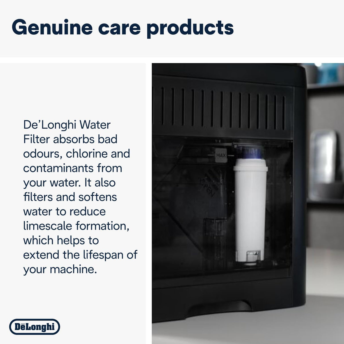DeLonghi Coffee Machine Replacement Water Filter DLSC002