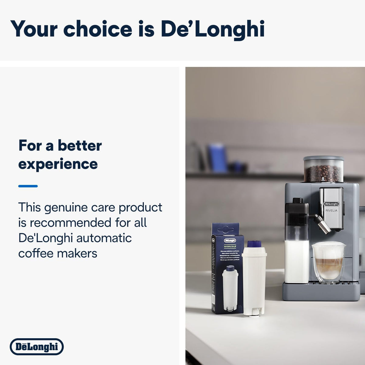 DeLonghi Coffee Machine Replacement Water Filter DLSC002