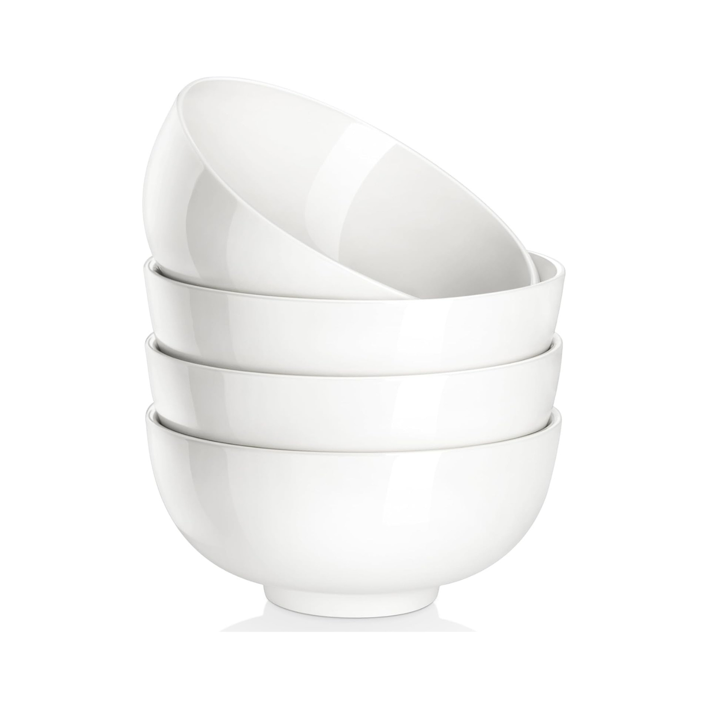 White Porcelain Soup Bowls 26oz – Set of 4 | Nordly