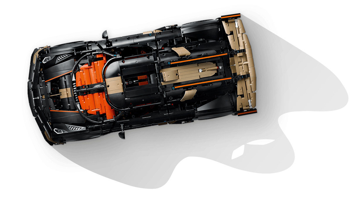 LEGO Technic 42232 Koenigsegg Sadair's Spear Megacar