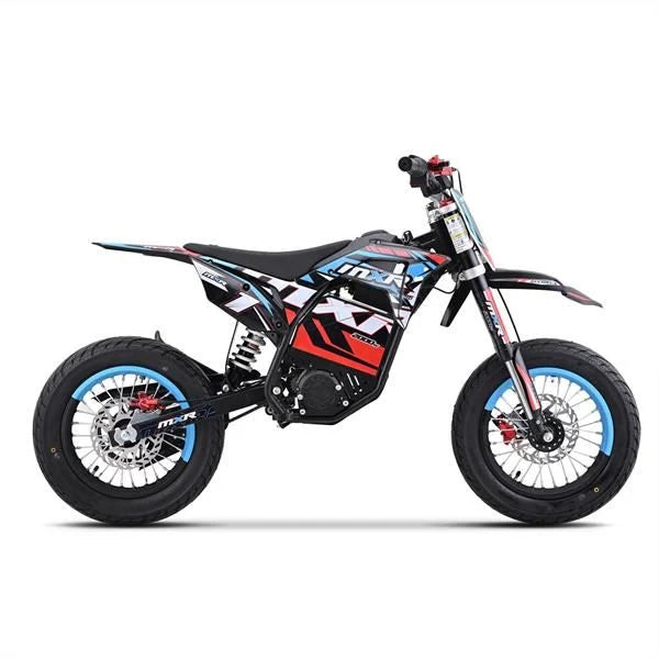 FunBikes MXR 2000w 60v Li 12/12 69cm Blue Supermoto Electric Dirt Bike