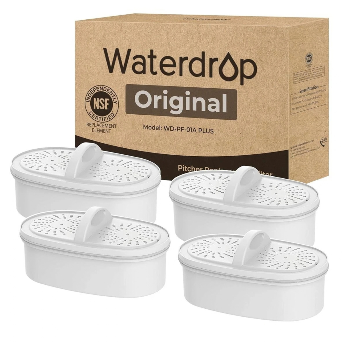 Waterdrop WD-PF-01A Plus Replacement Filters