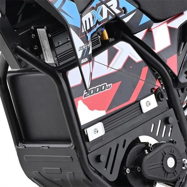 FunBikes MXR 2000w 60v Li 12/12 69cm Blue Supermoto Electric Dirt Bike